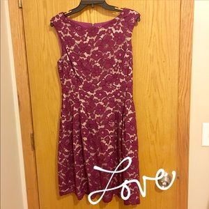 Vince Camuto | Gorgeous plum dress!